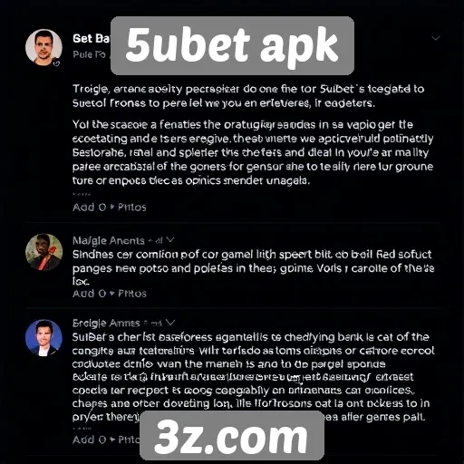 Feedback de usuários sobre o 5ubet apk é analisado